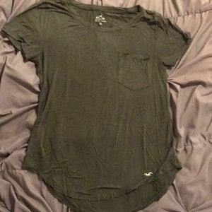 Olive green tee